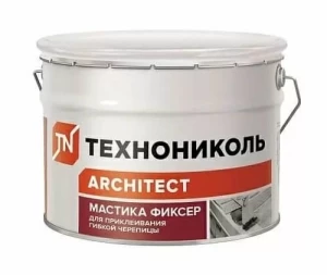 Мастика для гибкой черепицы ТЕХНОНИКОЛЬ №23 (Фиксер) ведро 3,6 кг
