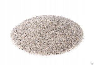 Песок сеяный, фракция 0,1-2,5мм