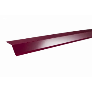 Планка карнизная полиэстр RAL 3005 красная 2м (в упак 10 штук)
